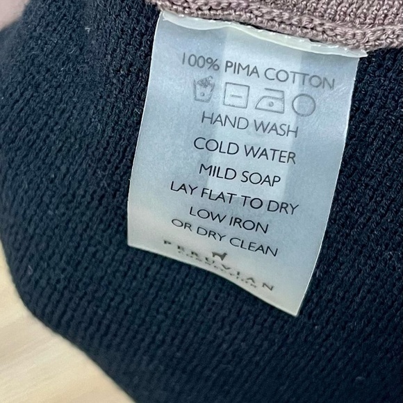 Peruvian Connection Rue De Rosiers Dress Size Medium Brown Black - Picture 6 of 7